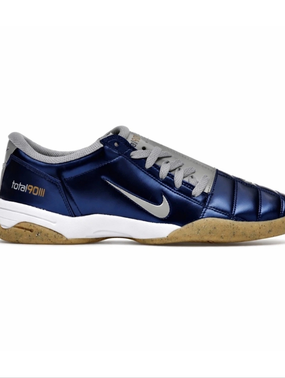 Nike Men's Total 90 Soccer Blue Void / White HQ2851-402 Indoor Turf